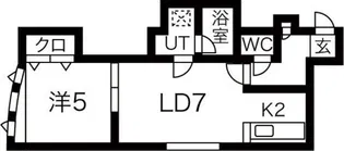 Mana Two【103号室】の間取り