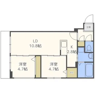 CASA N7【2階】の間取り