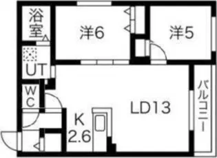 ヴィヴァーチェN19【2階】の間取り