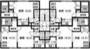 ラ・グランドポルト【2階】の間取り