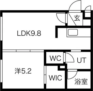 Buona Fortuna【3階】の間取り