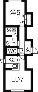 GLASS N21【3階】の間取り