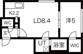 ecoa麻生駅前【5階】の間取り