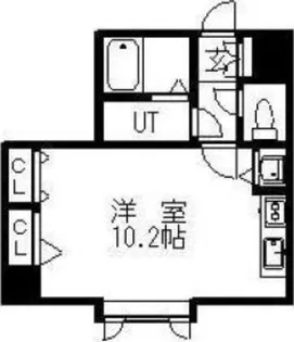 エクセレント34【403号室】の間取り