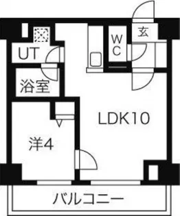 イリオスエフタ【6階】の間取り