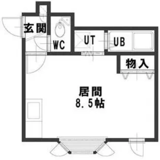 ルミエール北28条A棟【3階】の間取り