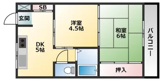 メゾンアーク【2階】の間取り