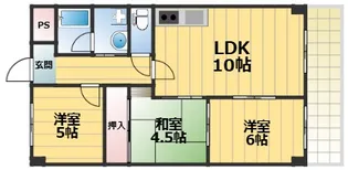カサセラミカ【2階】の間取り