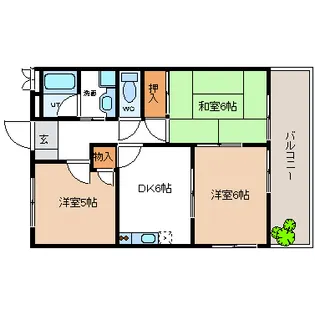 アーバンラファエロ【1階】の間取り
