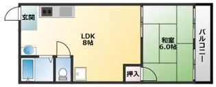 スペース八尾【3階】の間取り