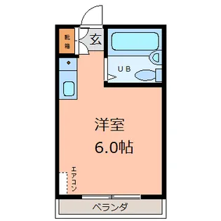 サニーマンション【2階】の間取り