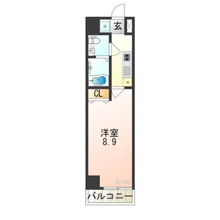Sky Yao【3階】の間取り
