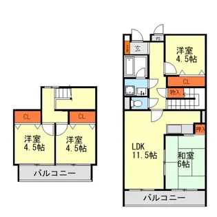 ハイツホロンの間取り