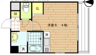 C.REST八尾【1階】の間取り