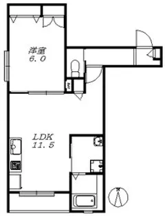 ジオ スプリング【1階】の間取り