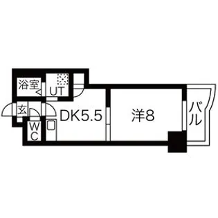 北本町プラザⅠ【2階】の間取り
