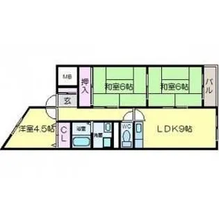 カサクレスト【2階】の間取り