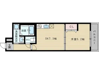 フジパレス瑞光3番館【2階】の間取り