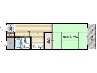 ルガル・デ・レイナ【1階】の間取り