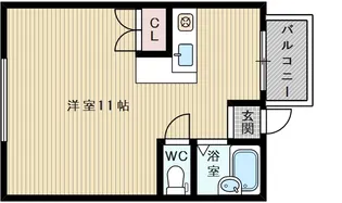 大阪府大阪市東淀川区下新庄4丁目【マンション】の間取り