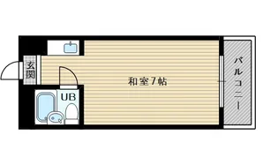 ベストレジデンス上新庄【3階】の間取り