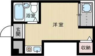 デイルーチェ上新庄【4階】の間取り