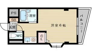 メゾンアンティーム【2階】の間取り