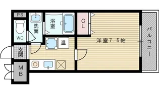 カーサあわじ【3階】の間取り