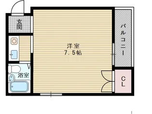大阪府大阪市東淀川区豊里6丁目【マンション】の間取り