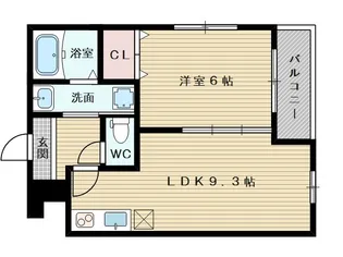 フジパレス瑞光駅東【3階】の間取り