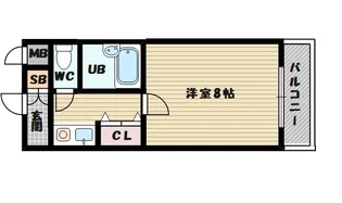 ショウカンハイム【4階】の間取り