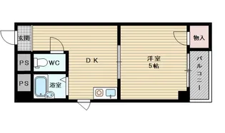 KSハイム・Ⅰ【5階】の間取り
