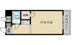 リージェントハイム【4階】の間取り