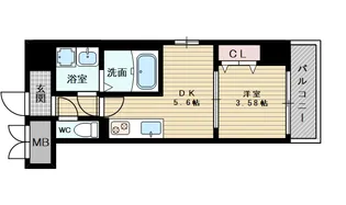 Serie東淀川【5階】の間取り