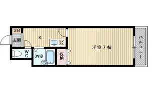 大隅芙蓉ハイツ【1階】の間取り