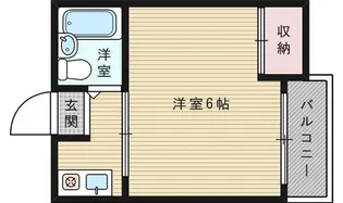 ハイツプリメーロ【1階】の間取り