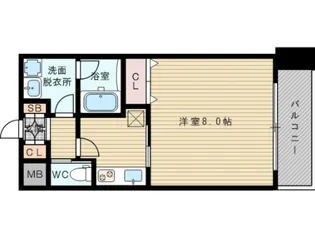 アーバンフラッツ西中島【12階】の間取り