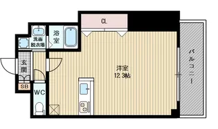YOU’SIII番館【8階】の間取り