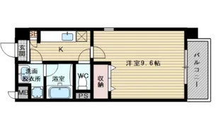 フローリッシュ【1階】の間取り