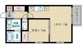 プレイス相川【1階】の間取り