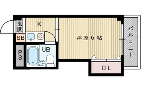 メゾン雅【4階】の間取り
