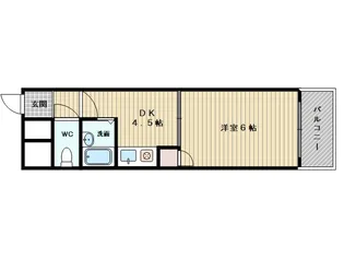 クリアコートU Pt2【2階】の間取り