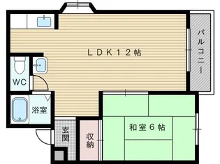 豊二ハイツ【3階】の間取り