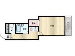 ヴィラ・リベルテ下新庄【2階】の間取り