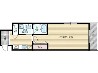 アネシス新大阪【6階】の間取り