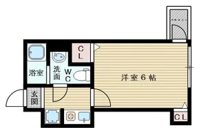 大阪府大阪市東淀川区瑞光1丁目【マンション】の間取り