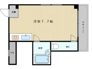 新大阪ハイツ【3階】の間取り