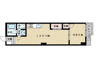 新大阪第1ダイヤモンドマンション【10階】の間取り