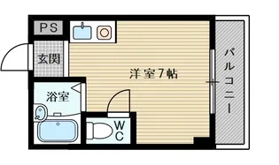 エクセレント上新6【1階】の間取り
