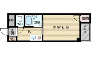 ボアミリッチ1【4階】の間取り